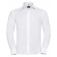 Russell Collection - Long sleeve tailored ultimate non-iron shirt - J958M