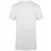 Sf - Longline t-shirt with dipped hem - SF258