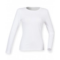 Sf - Women's feel good long sleeved stretch t-shirt - SK124