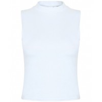 Sf - Women's high neck crop vest - SK170