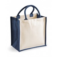 Westford Mill - Printers midi jute tote - WM421