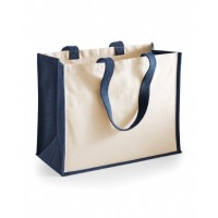 Westford Mill - Printers jute classic shopper - WM422