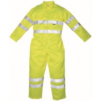 Yoko - Hi-vis polycotton coverall (HV058) - YK011