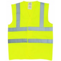 Yoko - Flame-retardant hi-vis sleeveless waistcoat (HVW100FR) - YK016