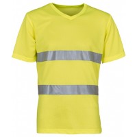 Yoko - Hi-vis top cool super light v-neck t-shirt (HVJ910) - YK018