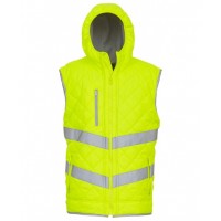 Yoko - Hi-vis Kensington hooded gilet (HV007) - YK026