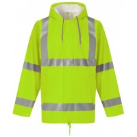 Yoko - Hi-vis soft flex breathable U-dry jacket (HVS450) - YK036