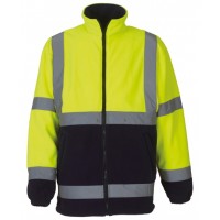 Yoko - Hi-vis heavyweight fleece jacket (HVK08) - YK042