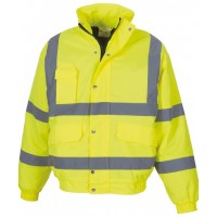 Yoko - Hi-vis classic bomber jacket (HVP211) - YK043