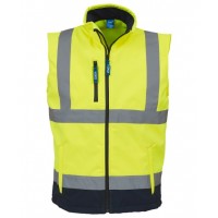 Yoko - Hi-vis softshell gilet (HV006) - YK050