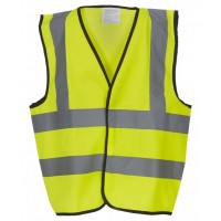 Yoko - Kids hi-vis 2 b&b waistcoat (HVW100CH) - YK100