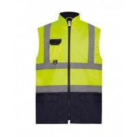 Yoko - Hi-vis padded bodywarmer (HV005) - YK105