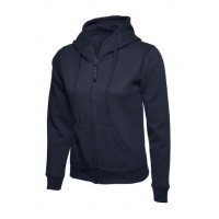 Uneek - Ladies Classic Full Zip Hooded Sweatshirt - UC505