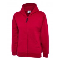 Uneek - Childrens Classic Full Zip Hooded Sweatshirt - UC506