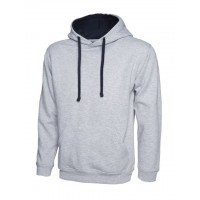 Uneek - Contrast Hooded Sweatshirt  - UC507