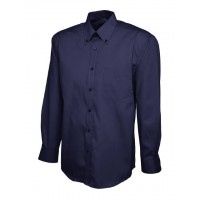 Uneek - Mens Pinpoint Oxford Full Sleeve Shirt - UC701