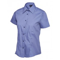 Uneek - Ladies Poplin Half Sleeve Shirt - UC712