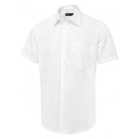 Uneek - Men's Short Sleeve Poplin Shirt - UC714